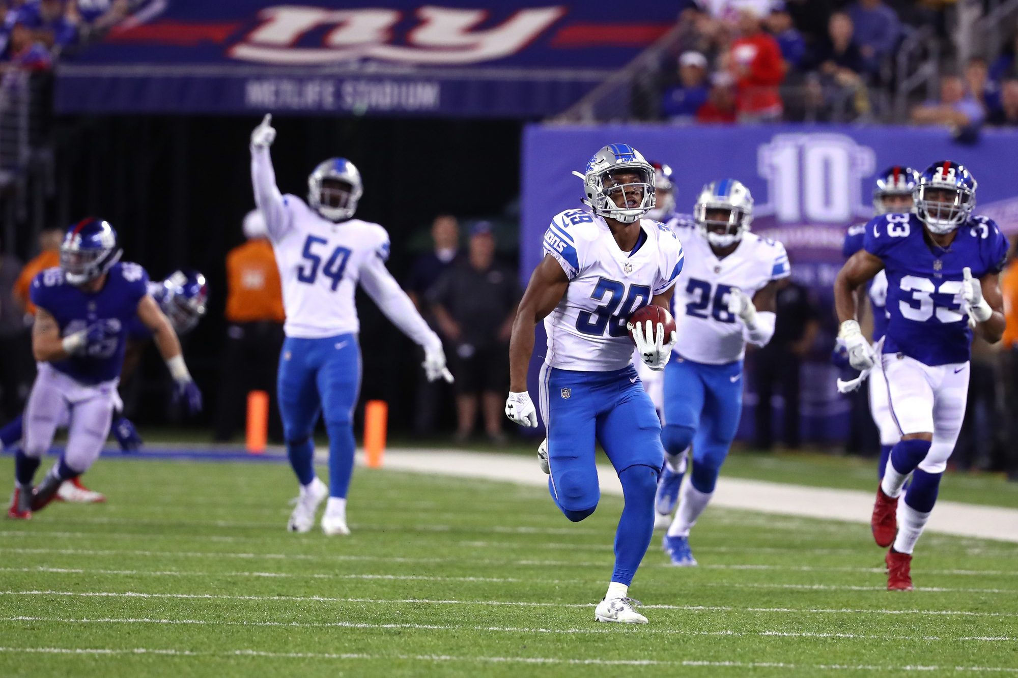 New York Giants 10, Detroit Lions 24: First Rounders Busting Everywhere (Highlights) 