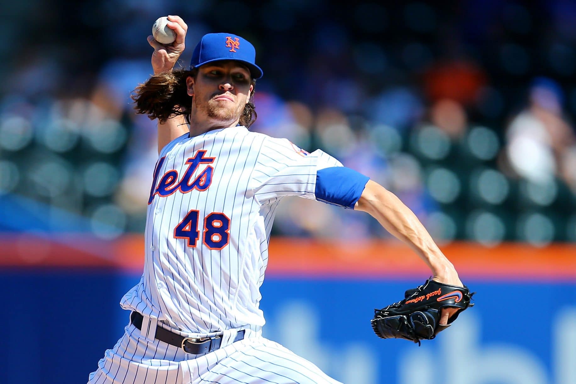 Rangers' Jacob deGrom on if he'll bring back the long hair, his