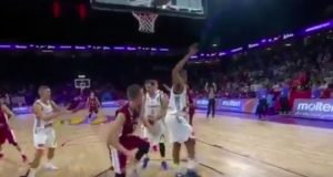 EuroBasket: Kristaps Porzingis Takes Cheap Shot From Ex-Knick (Video) 