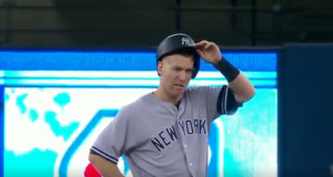 Blue Jays Shortstop Ryan Goins Executes Hidden-Ball Trick On Yankees’ Todd Frazier 