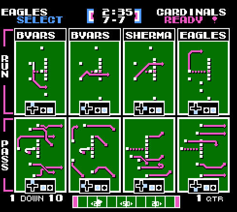 Tecmo Bowl - QB Eagles - Ultimate Weapon