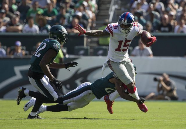 Brandon Marshall hasn't looked capable, still not in sync with Eli Manning  during Giants' loss – New York Daily News