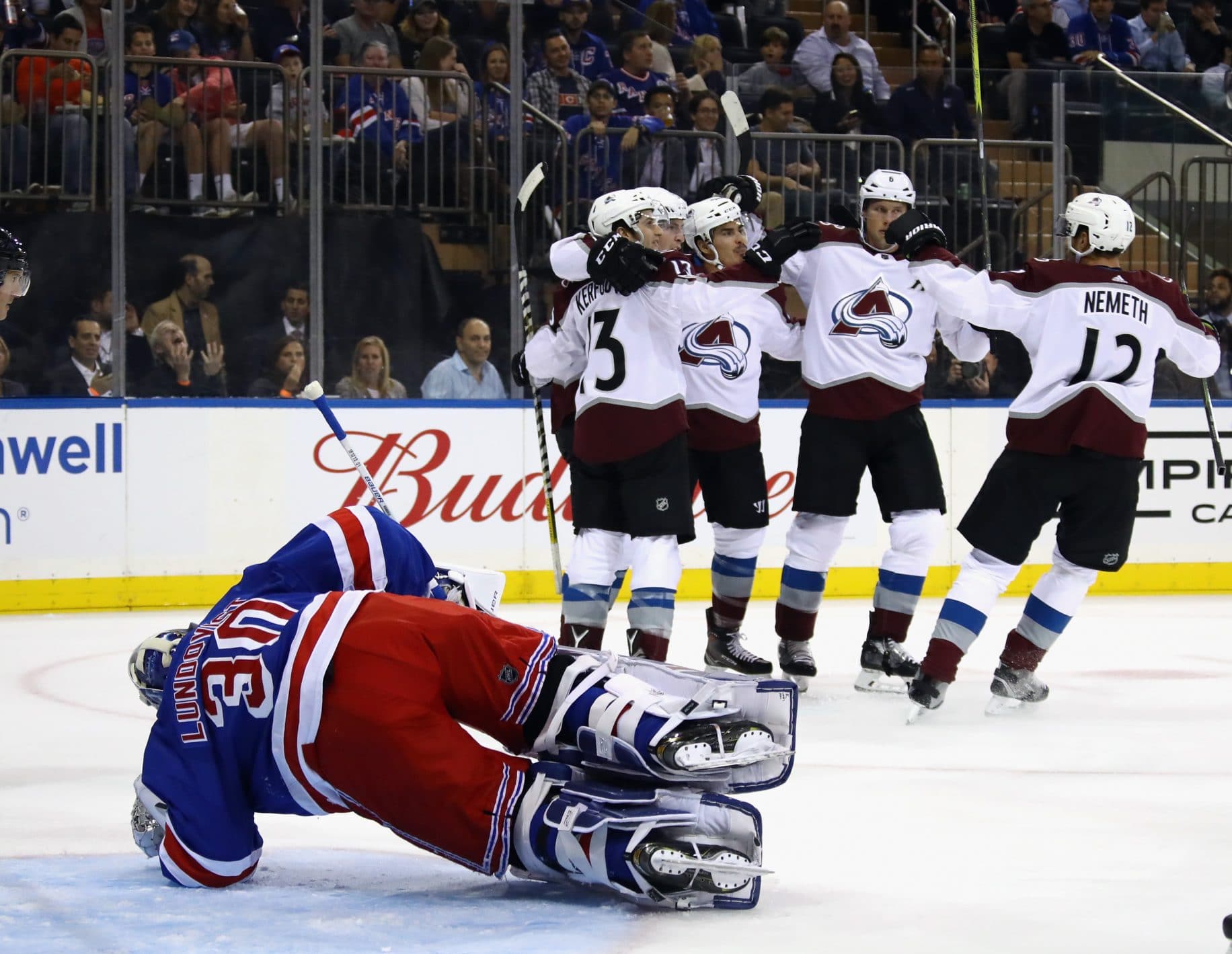 New York Rangers Disappoint in Opener Against Colorado Avalanche, Semyon Varlamov (Highlights) 1