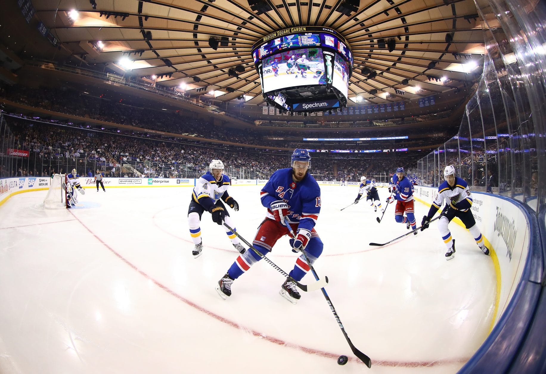 St Louis Blues v New York Rangers