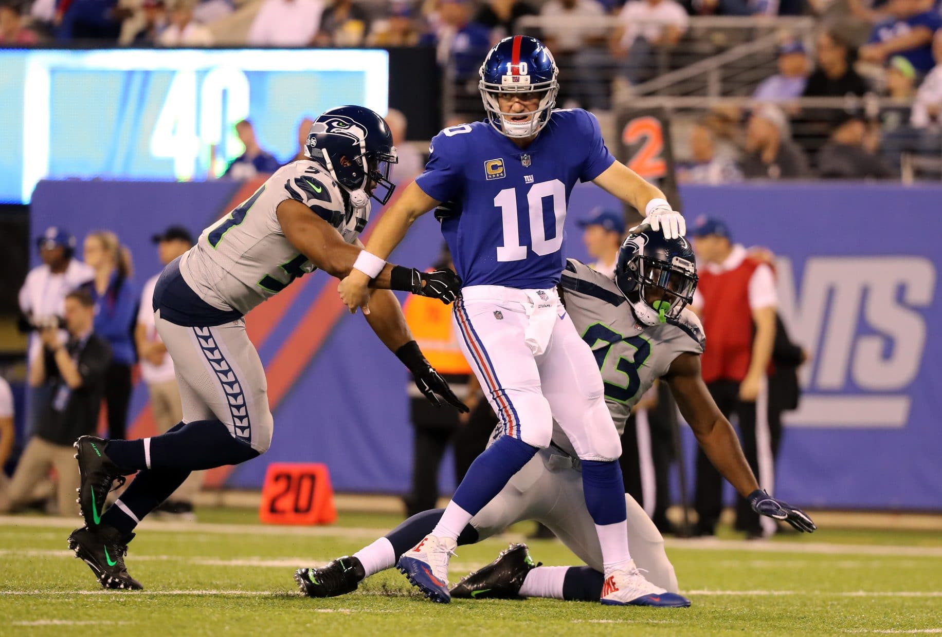 New York Giants Offense Shows No Life In Loss To Seattle Seahawks 1