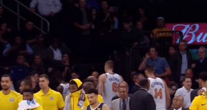 New York Knicks' Kristaps Porzingis is Torching the Denver Nuggets (Video) 