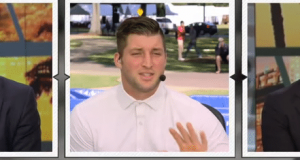 Tim Tebow Tells ESPN's Stephen A. Smith To Calm Down (Video) 2