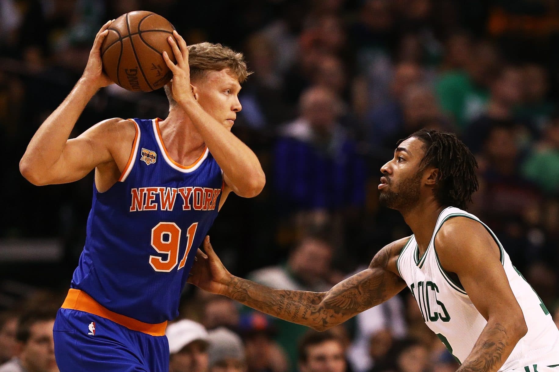 New York Knicks: Why Mindaugus Kuzminkas Should Be Released When Joakim Noah Returns 
