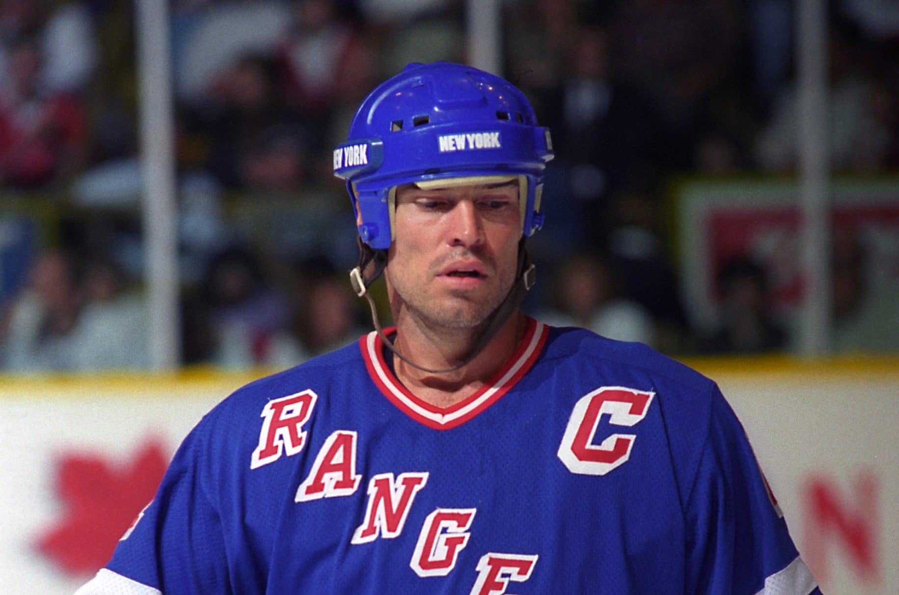 Mark Messier Guarantees Game 6 vs NJ Devils (from '94 NY Rangers Road to  Victory) 