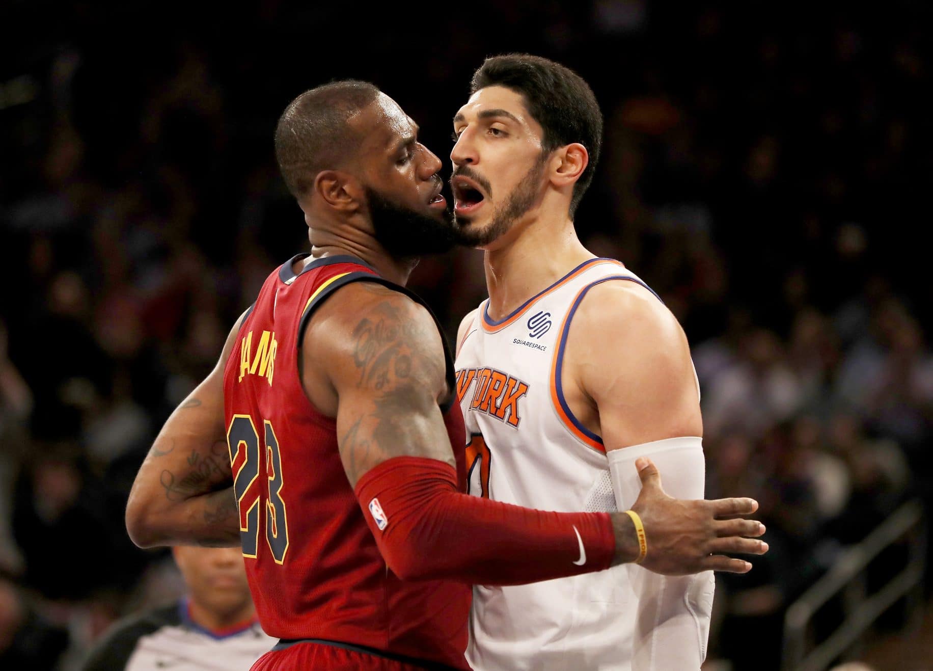 King of New York? LeBron James and Knicks' Enes Kanter Trade Barbs After Loss