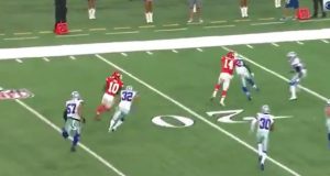 Dallas Baffled By Unlikely Tyreek Hill Touchdown As First Half Expires (Video) 
