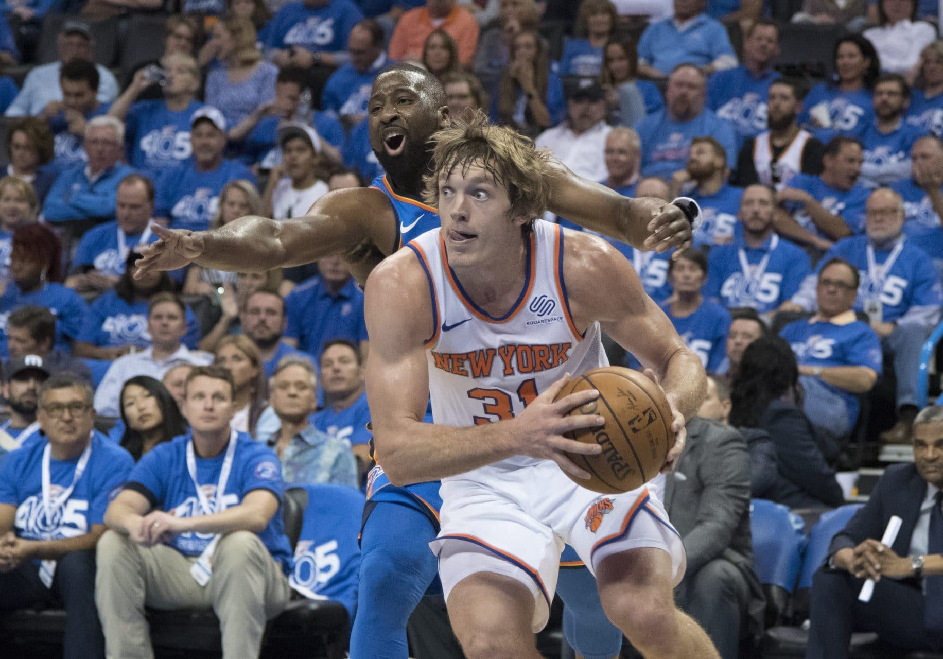 Head coach Jeff Hornacek and the New York Knicks should look to get shooting guard Ron Baker some more run.