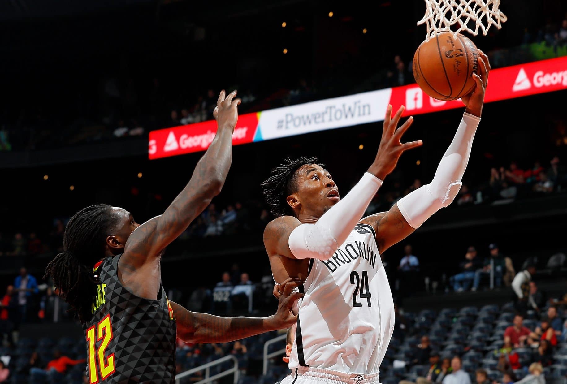 Rondae Hollis-Jefferson is taking over for the Brooklyn Nets
