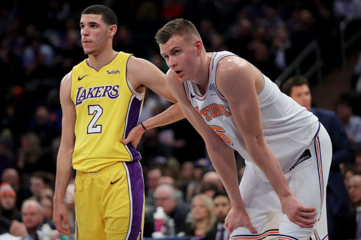 New York Knicks 113, Los Angeles Lakers 109 OT Kristaps Porzingis