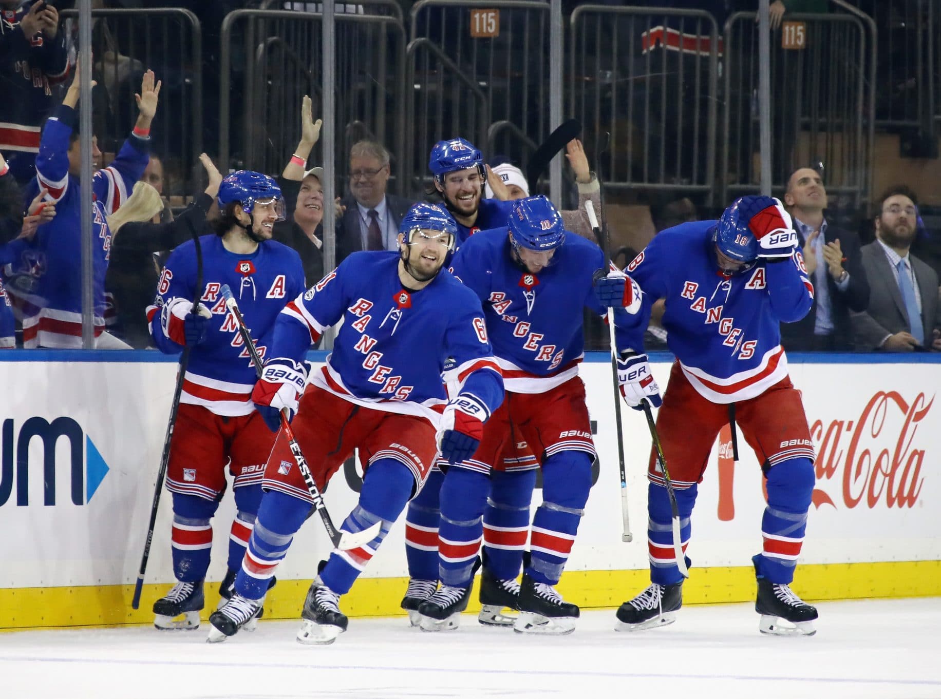 The New York Rangers are finding success in a tight schedule