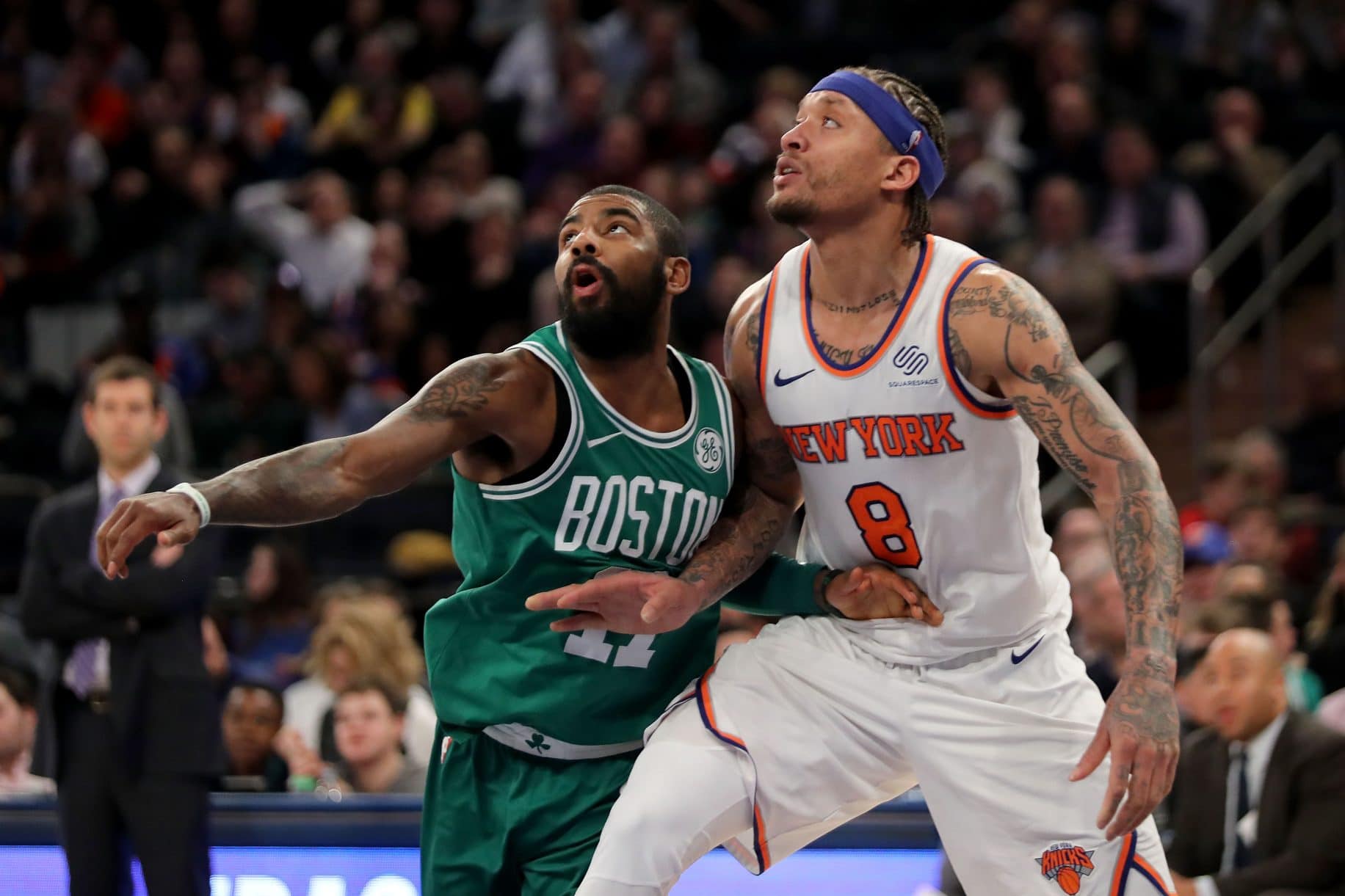 New York Knicks, Boston Celtics, Michael Beasley