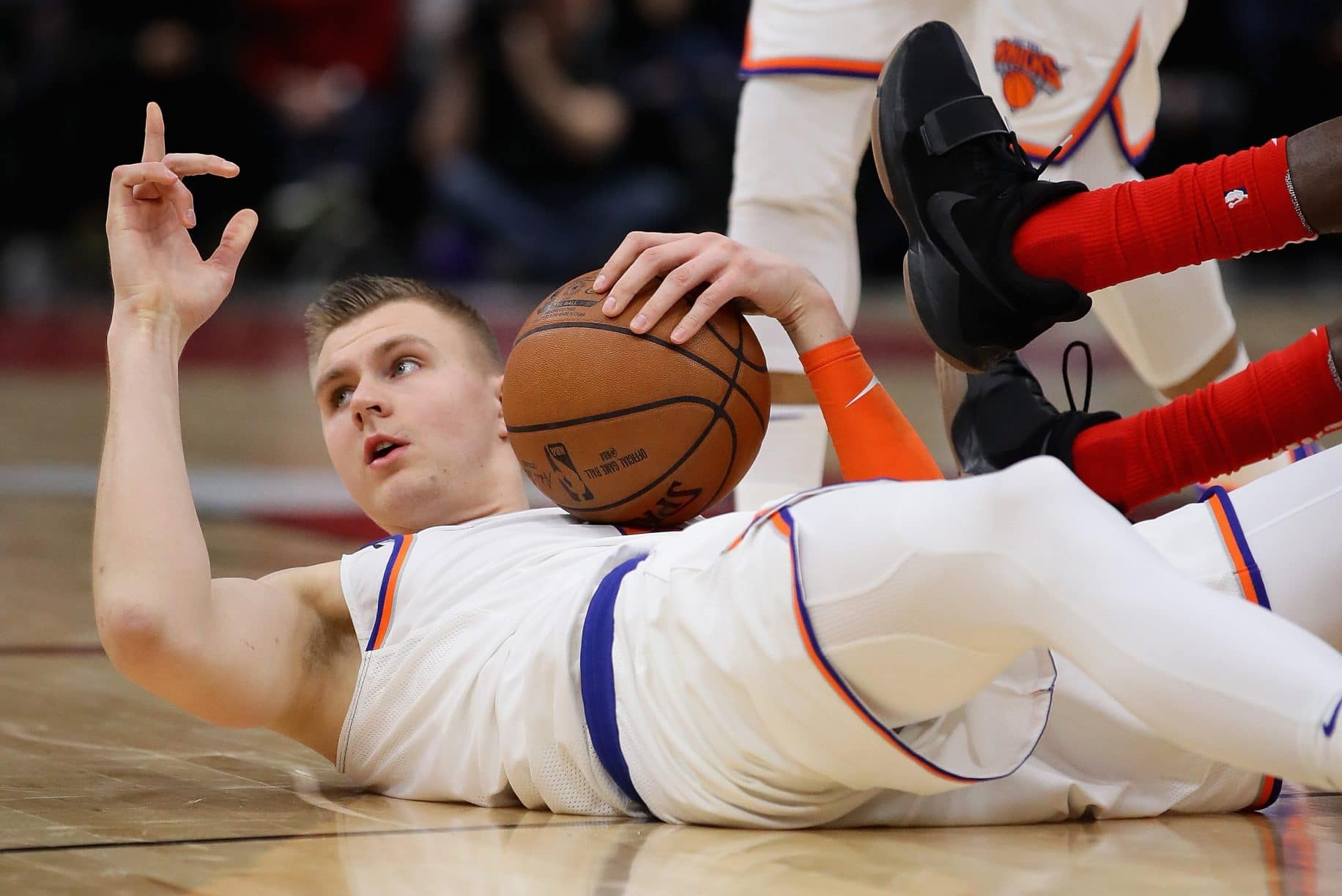 Kristaps Porzingis New York Knicks