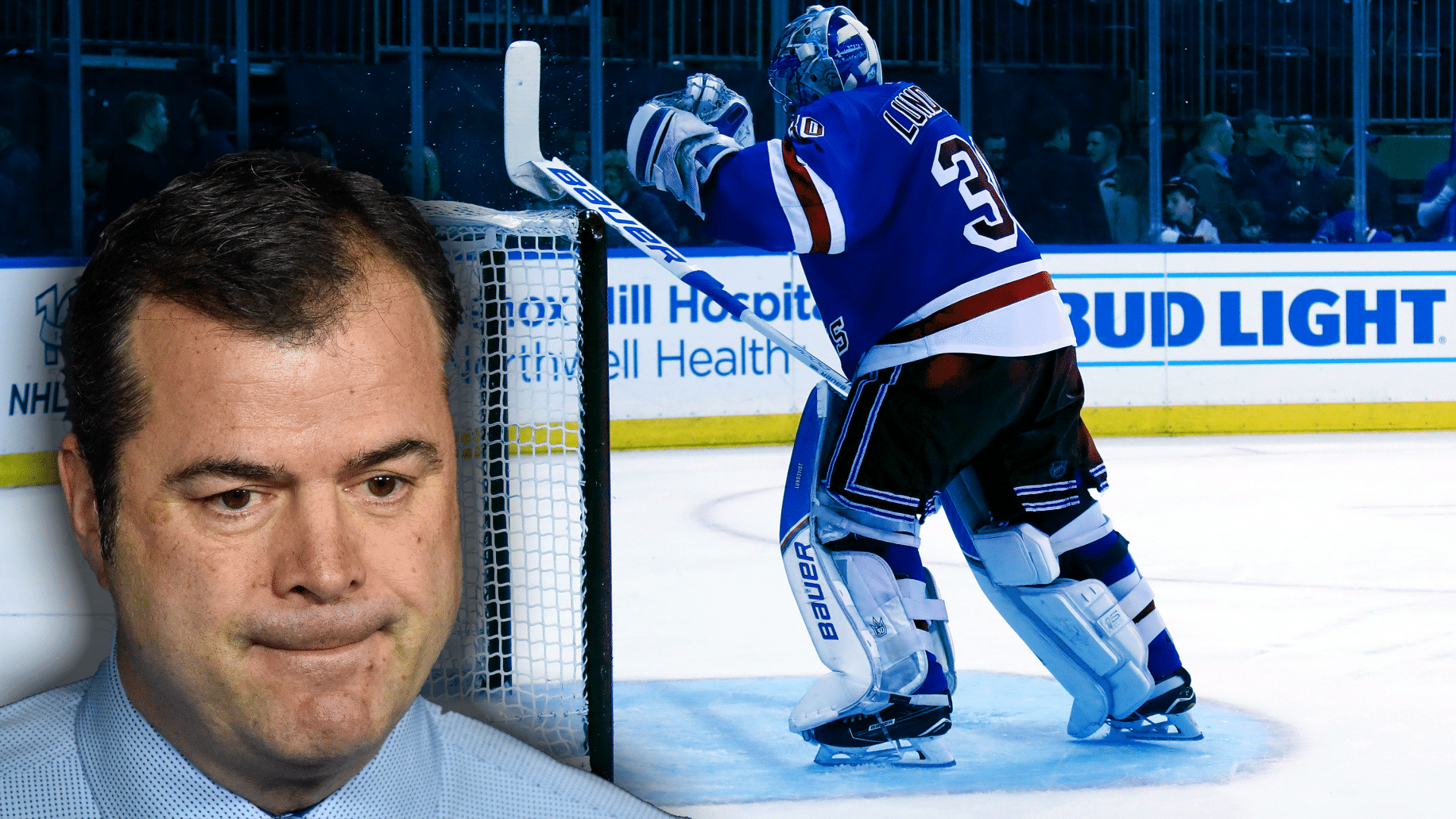 Alain Vigneault Henrik Lundqvist New York Rangers