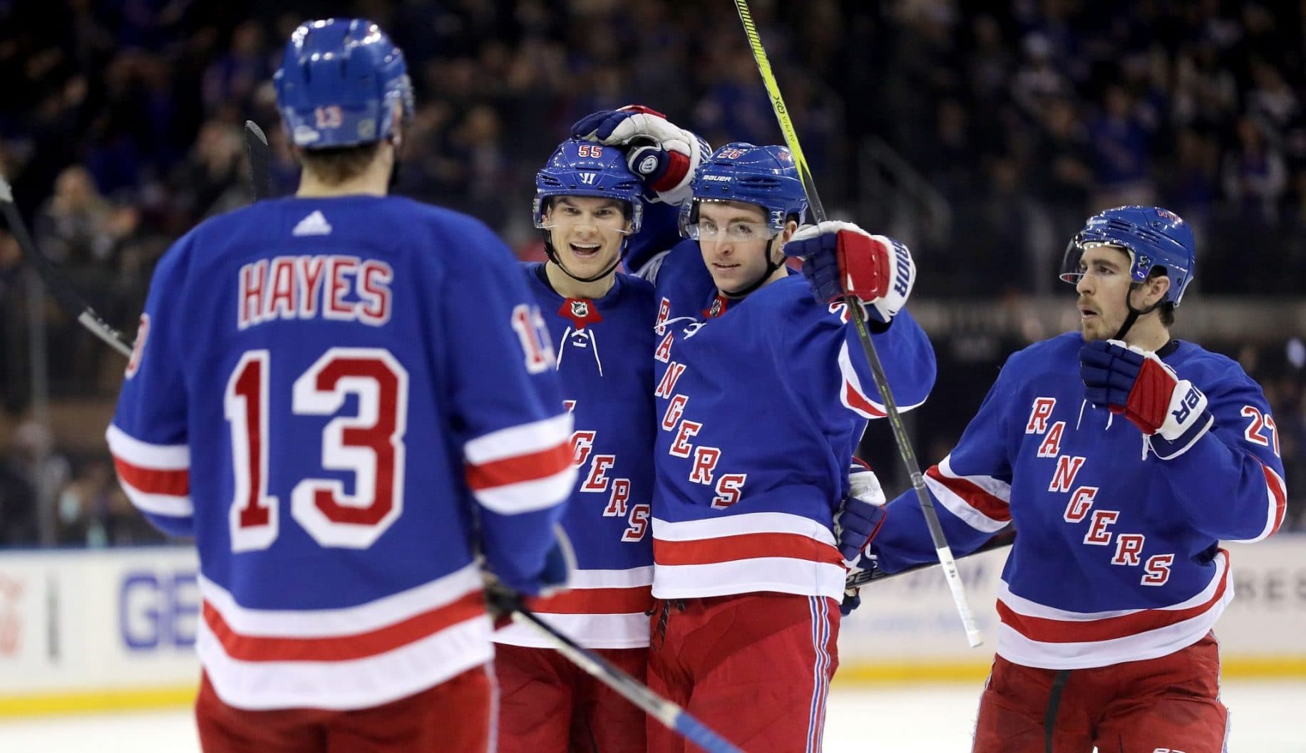 New York Rangers return to the ice