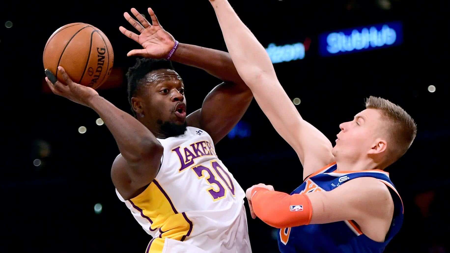 Julius Randle Kristaps Porzingis