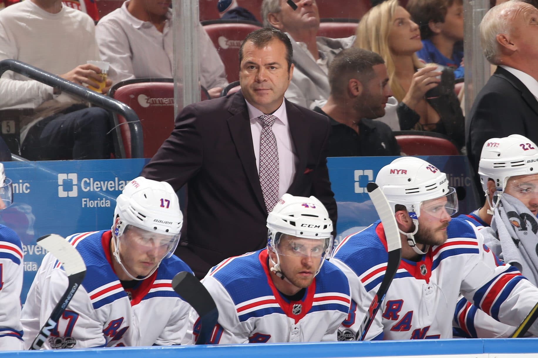 New York Rangers Alain Vigneault has a number in mind to make the playoffs