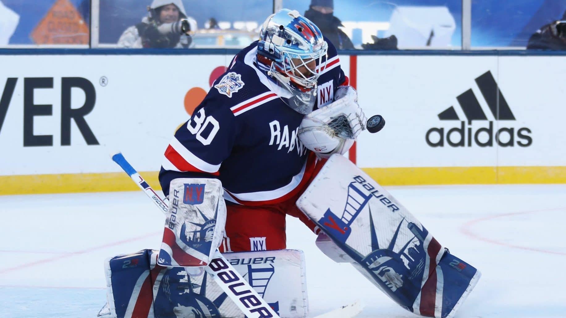 New York Rangers Winter Classic Henrik Lundqvist