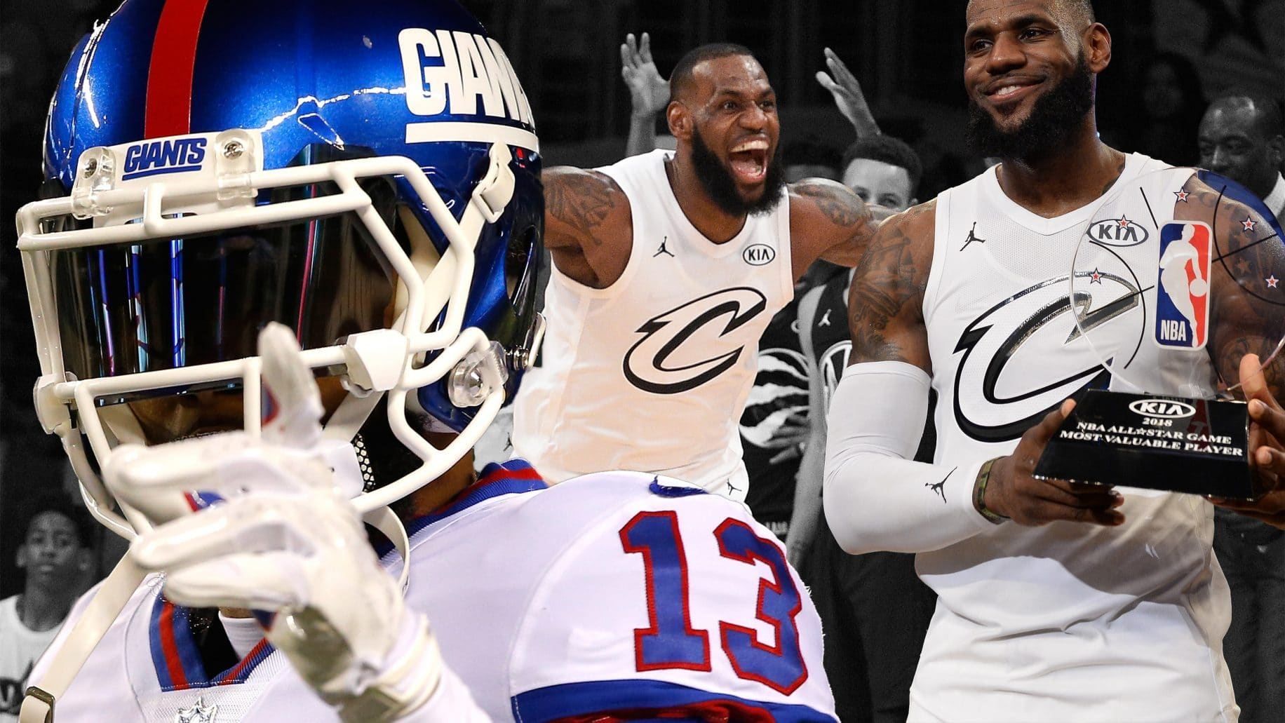 Lakers' LeBron James congratulates Odell Beckham Jr on reaching the Super  Bowl