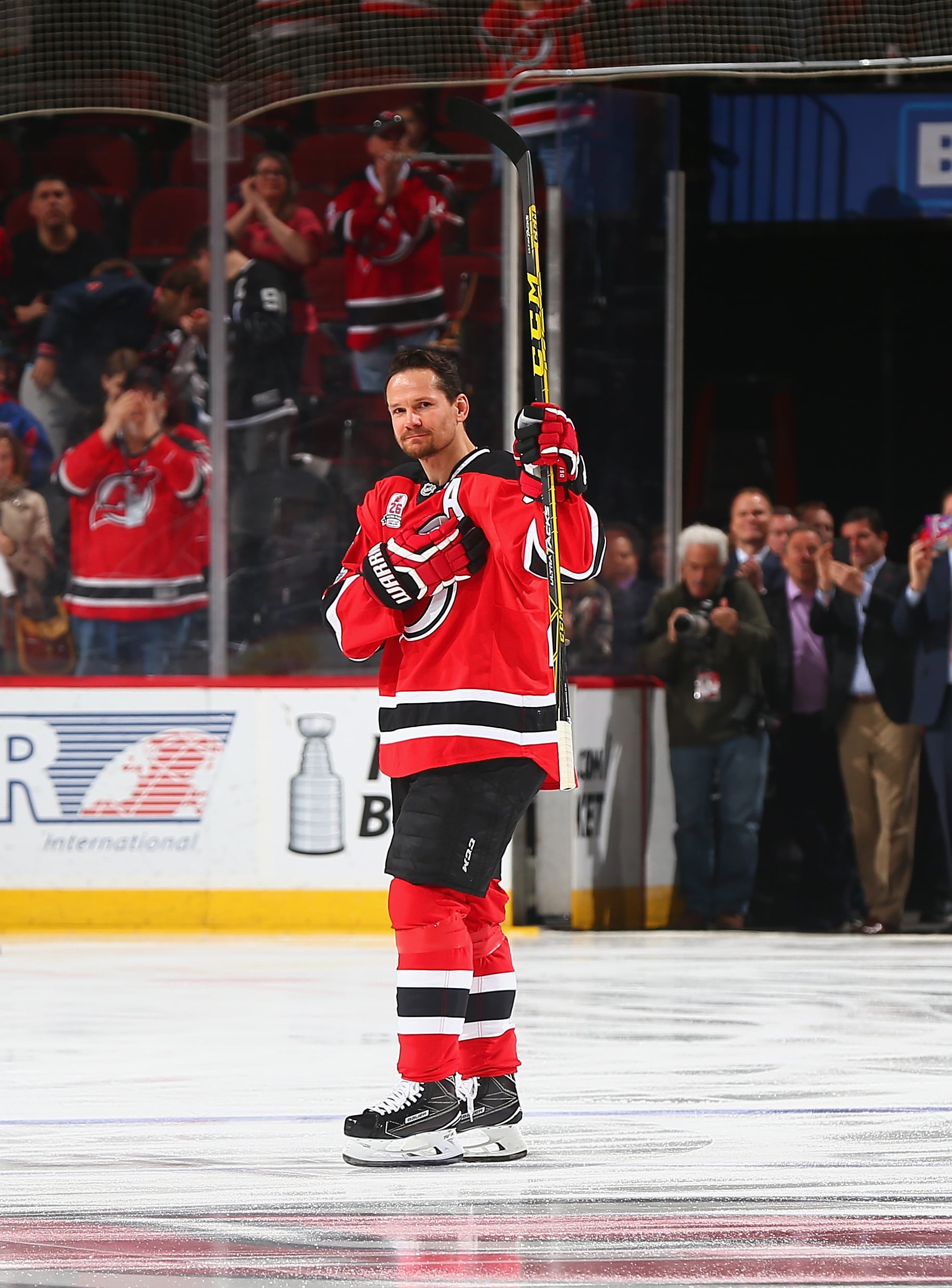 Devils' Patrik Elias #26 Jersey Retirement at Prudential Center