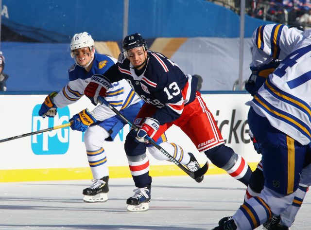 Kevin Hayes in the Winter Classic