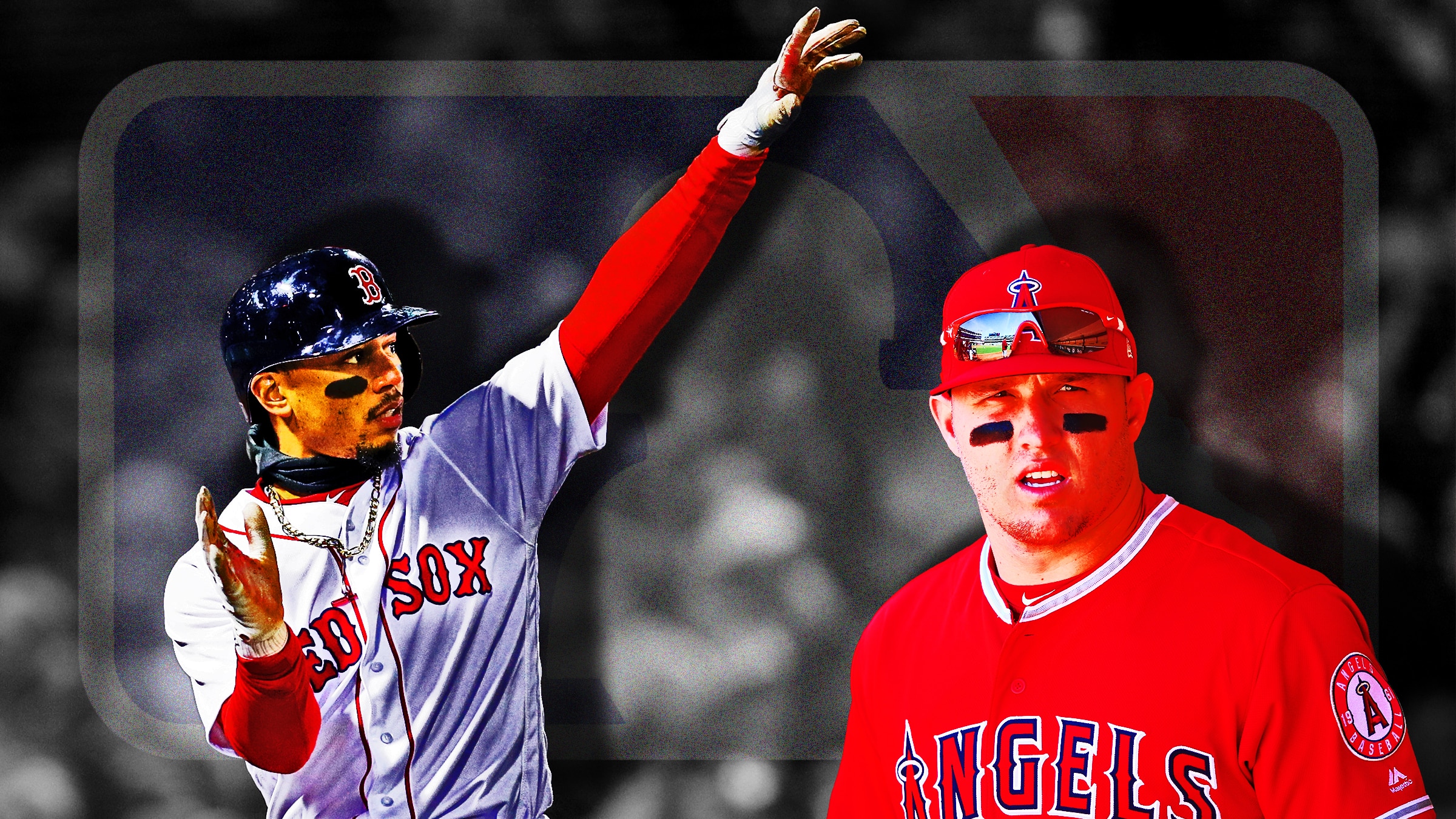 Mookie Betts Mike Trout