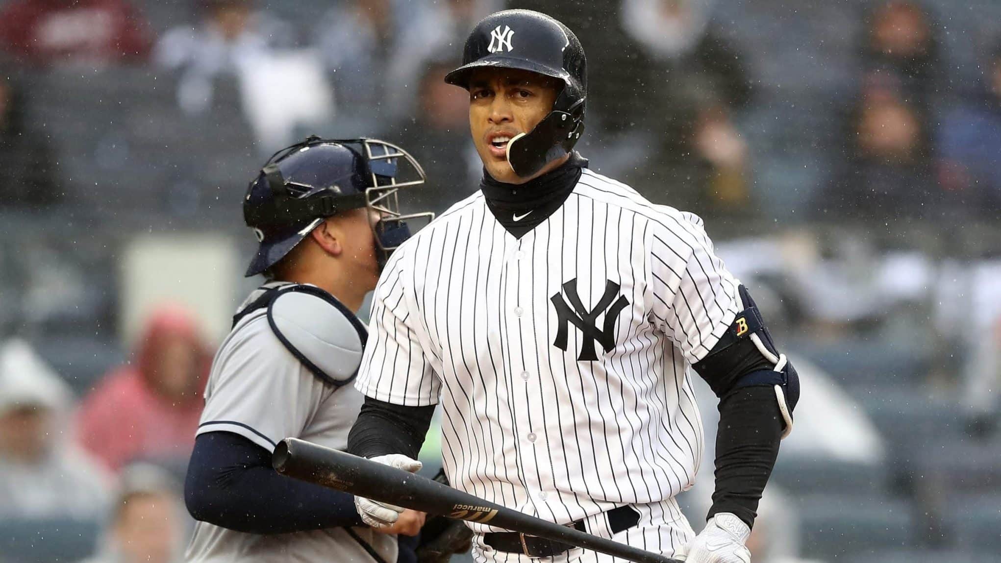 Giancarlo Stanton's struggles might force a lineup change for the Yankees