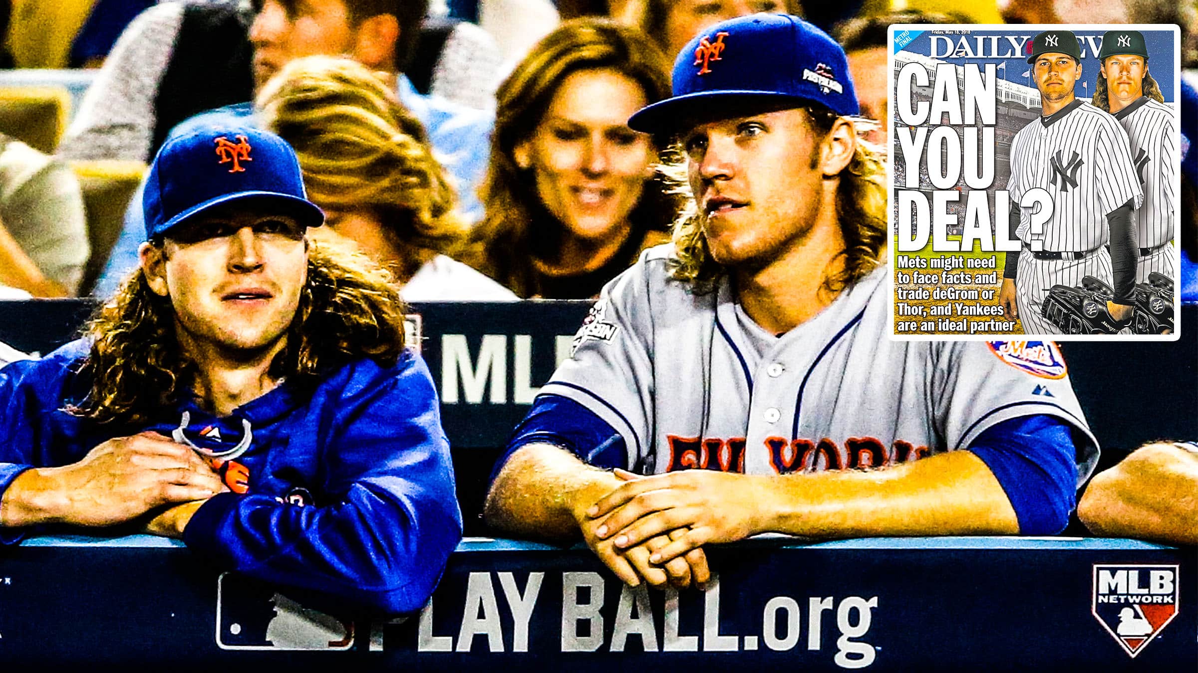 The Daily News Putting Jacob deGrom And Noah Syndergaard In