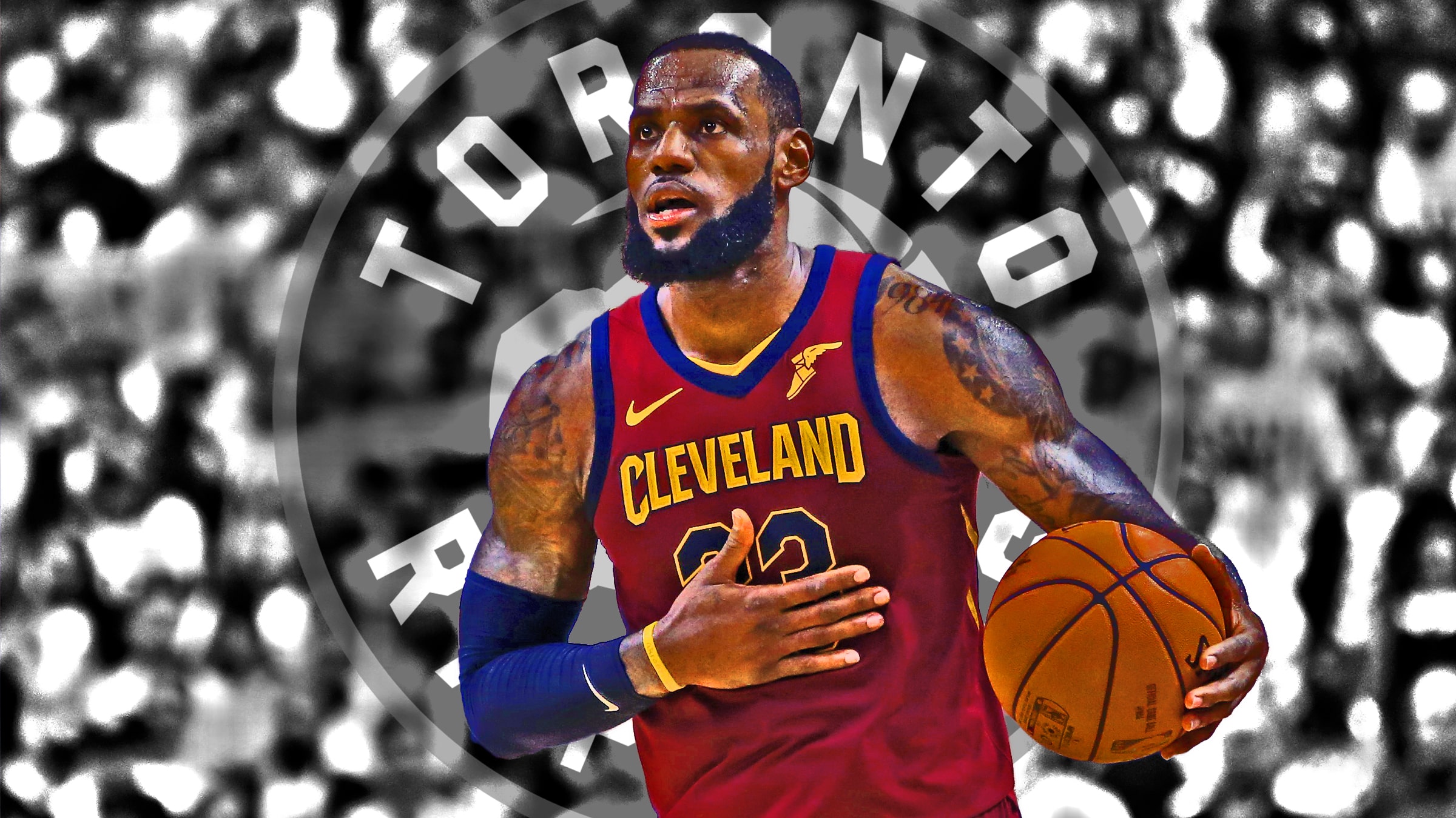 LeBron and Cavs turned Toronto into #LeBronto in Game 2