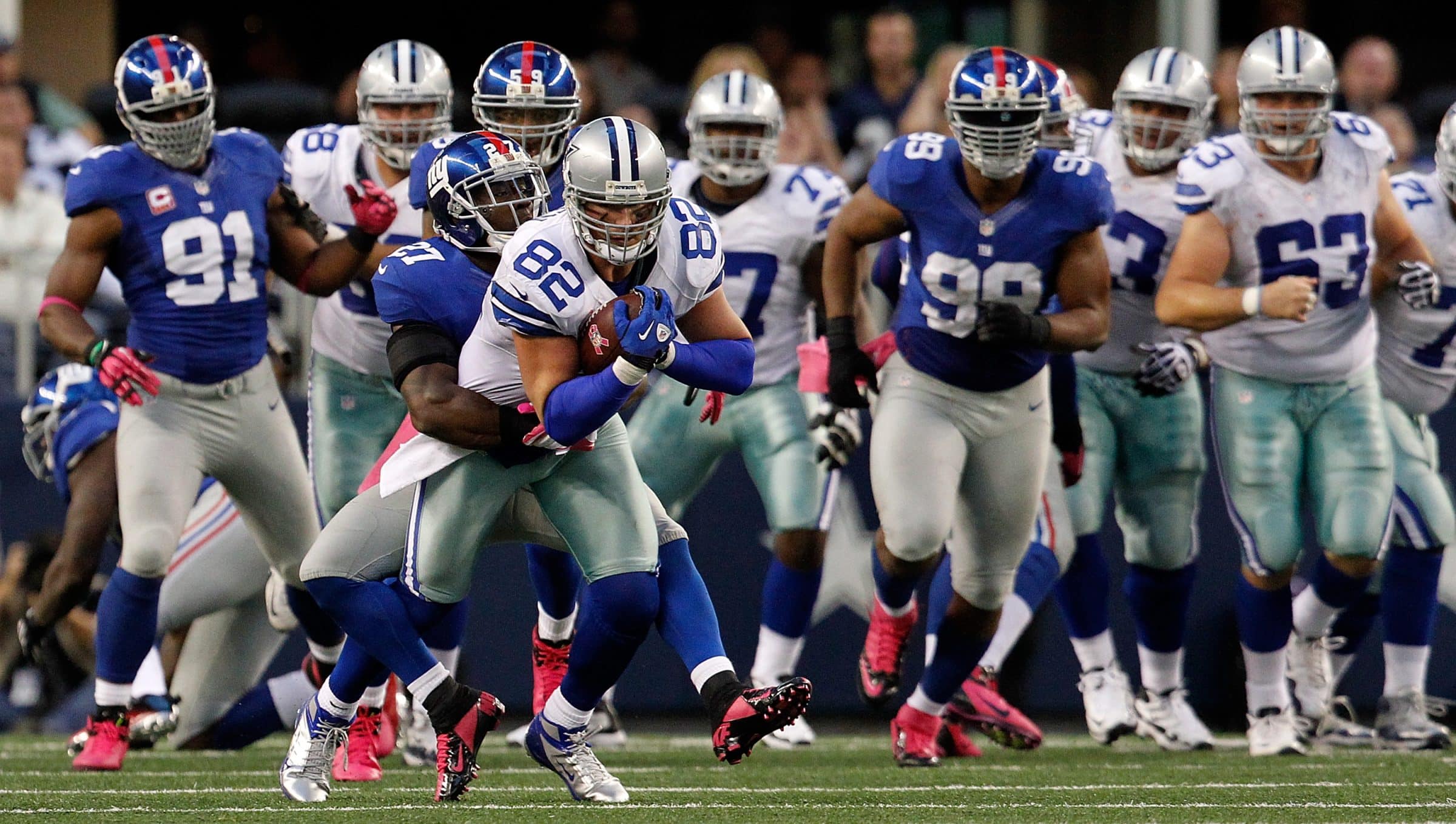 Record-setting Jason Witten, Dallas Cowboys top New York Giants 19-3 in  opener