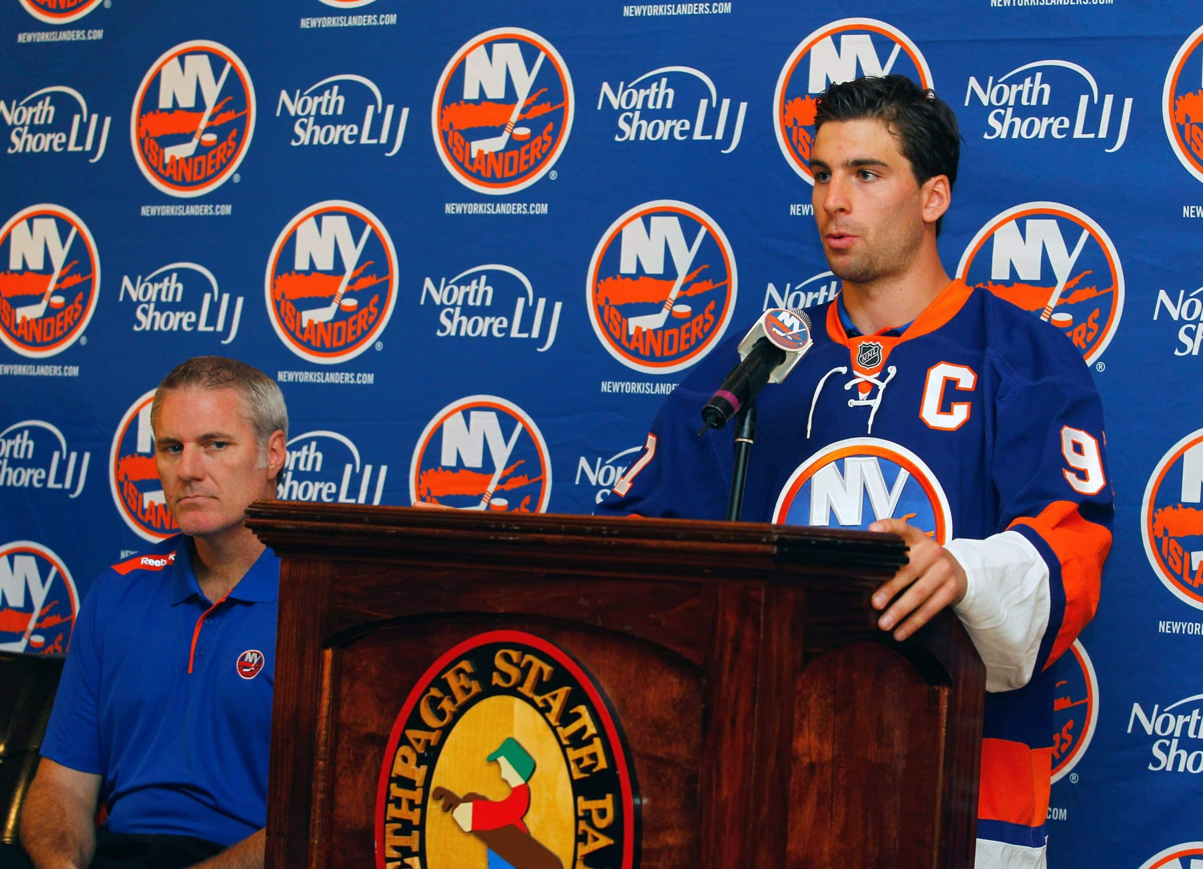 New York Islanders, John Tavares, Team Captain, Garth Snow, Nassau Coliseum, 2013