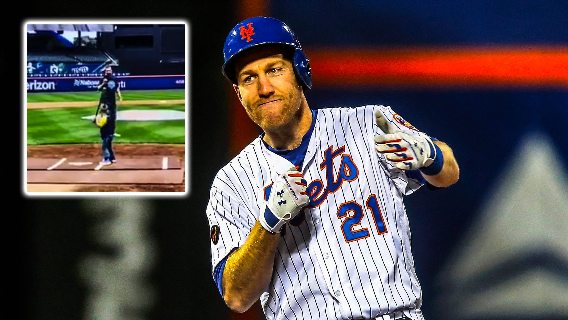 Todd Frazier's son Blake shows off sweet swing (video) - Sports