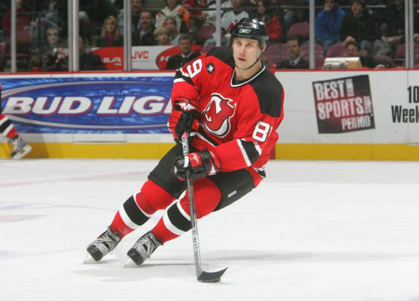 Michael Ryder - 2014 Stadium Series - New Jersey Devils - Red Game