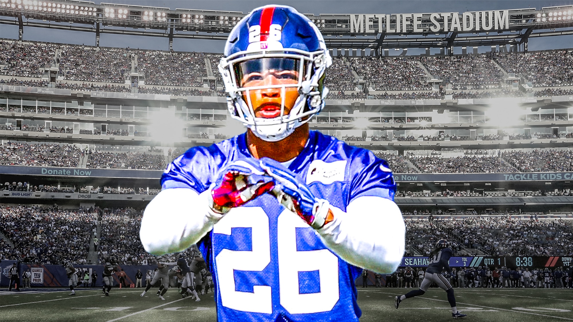 How Saquon Barkley is moving on from his Giants hype