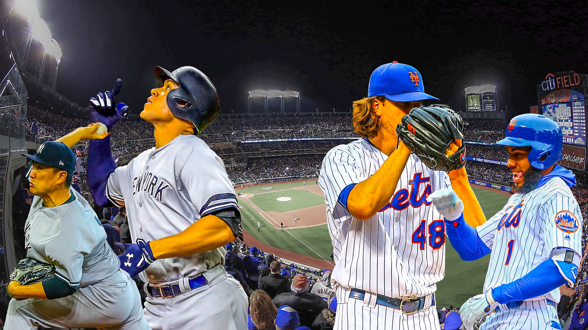 Turns out the man who gave the Yankees a thumbs-down at Citi Field is  actually a Mets fan