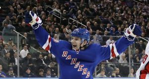New York Rangers Lias Andersson has a champion watching his back