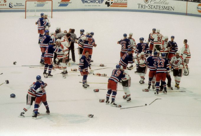 1992 Division Finals - Game 6: New York Rangers v New Jersey Devils