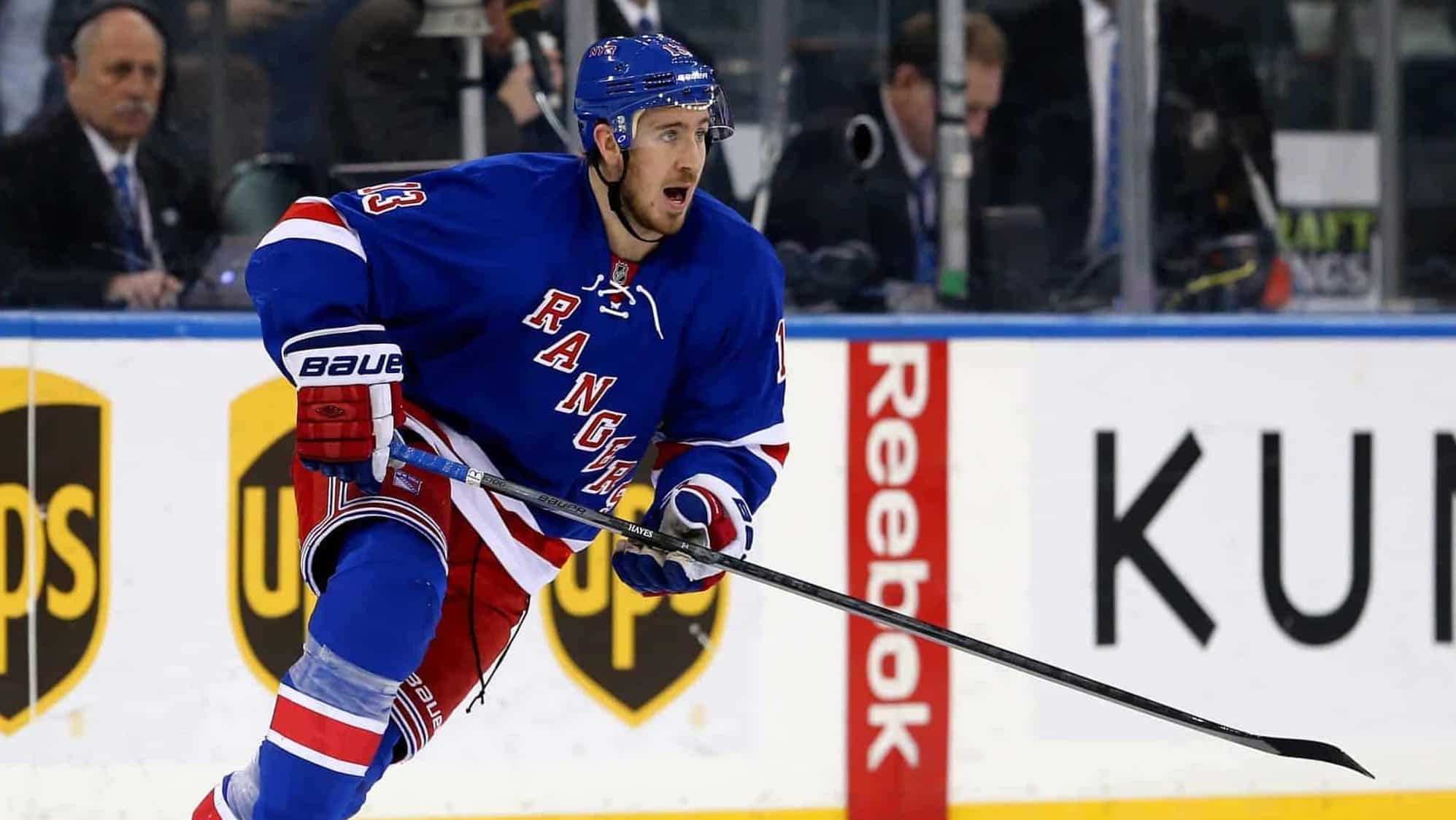 New York Rangers Kevin Hayes want to reamin a Blueshirt