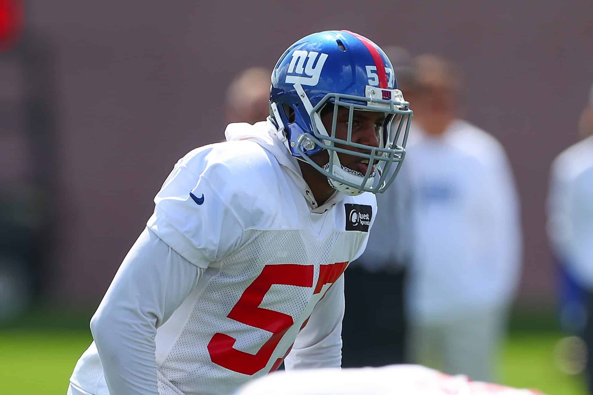 Giants' roster moves: Armbrister, Basile waived; RB Pressley, LB Long added  - Big Blue View