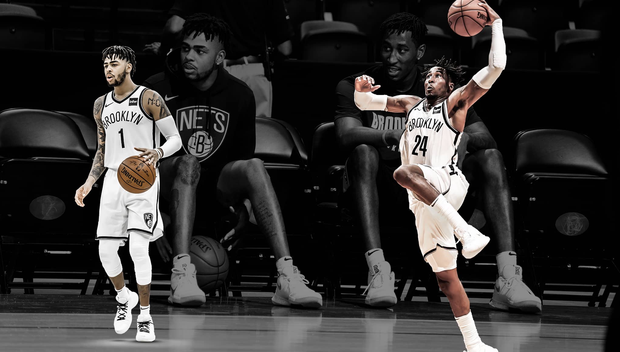 D'Angelo Russell and Rondae Hollis-Jefferson