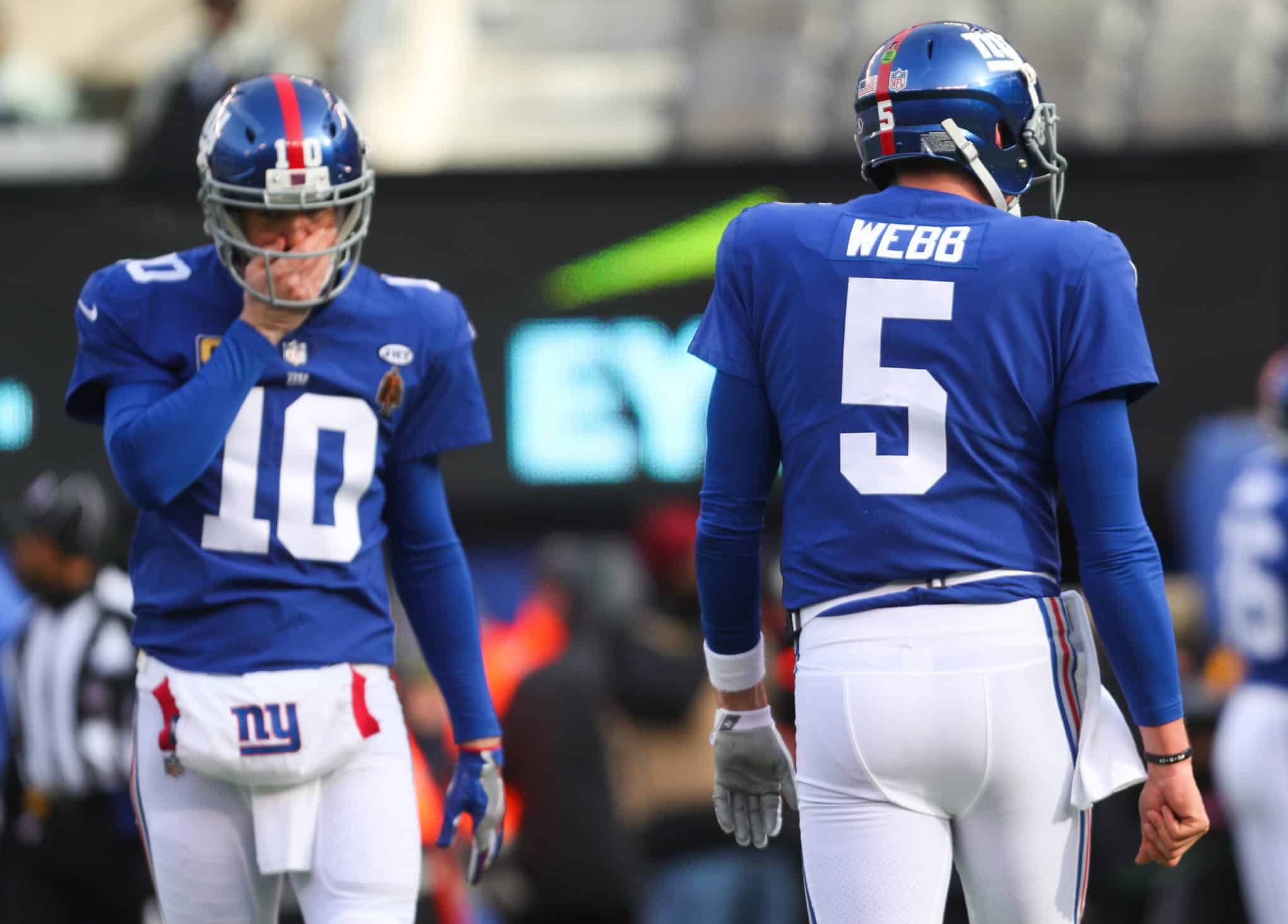 Davis Webb Eli Manning