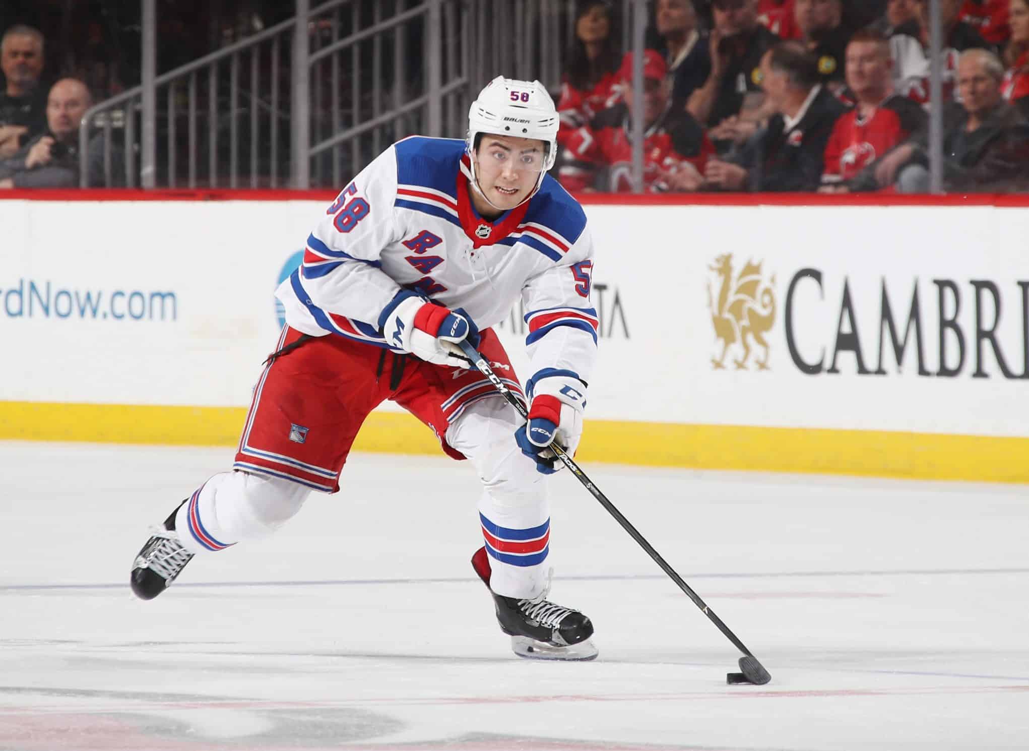 Rangers assign Gilmour, three others to Hartford