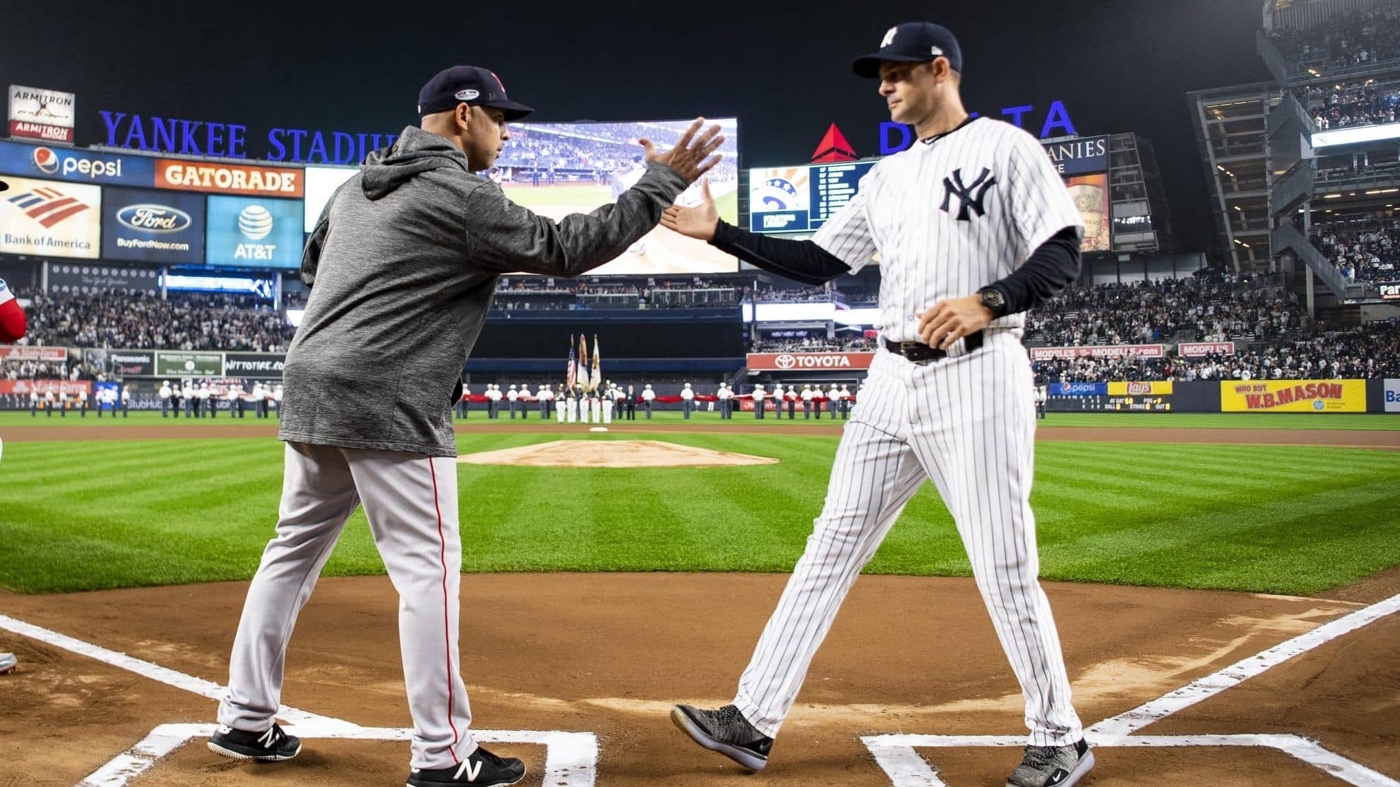 Red Sox manager Alex Cora says Aaron Boone has done an 'amazing