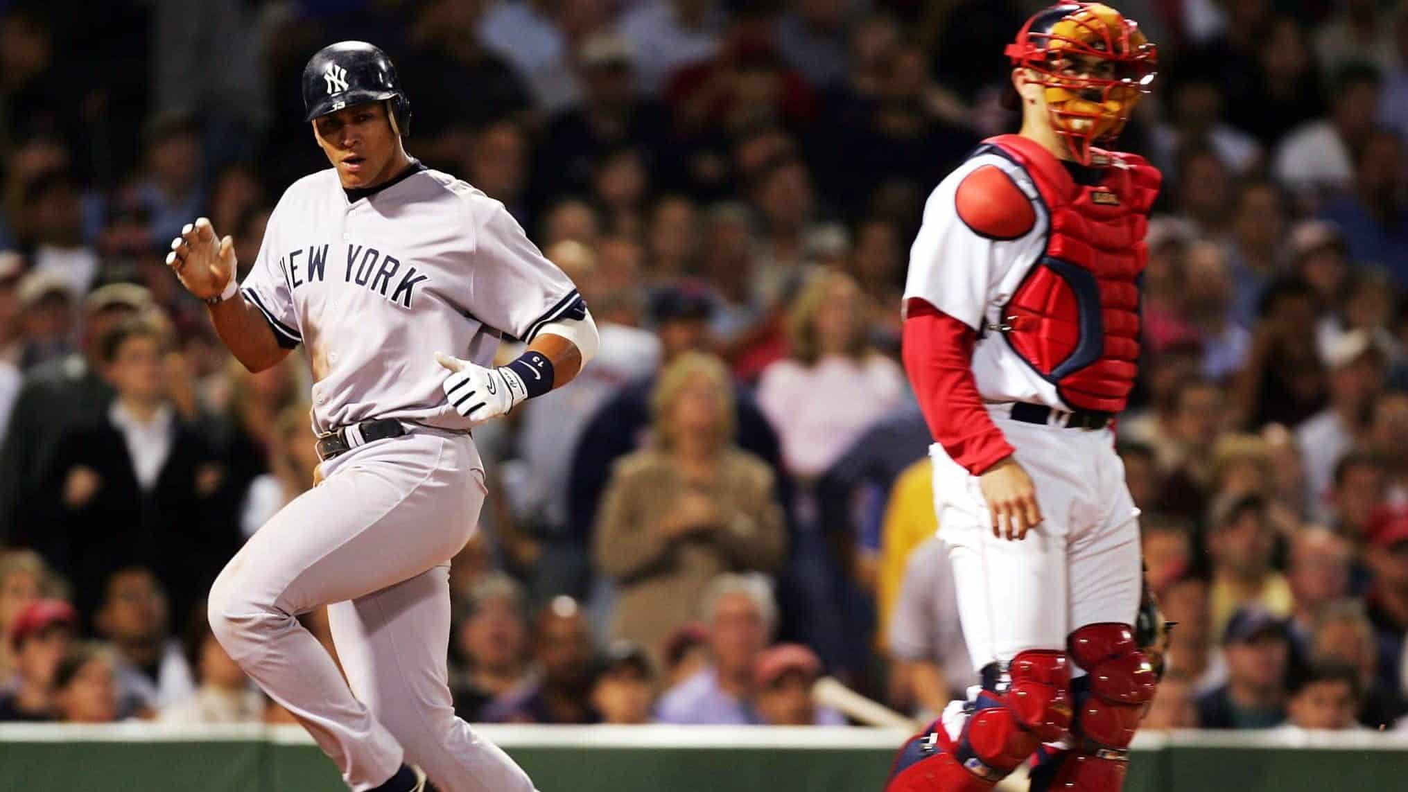 New York Yankees video: Alex Rodriguez tells Jason Varitek, 'Don't punch me