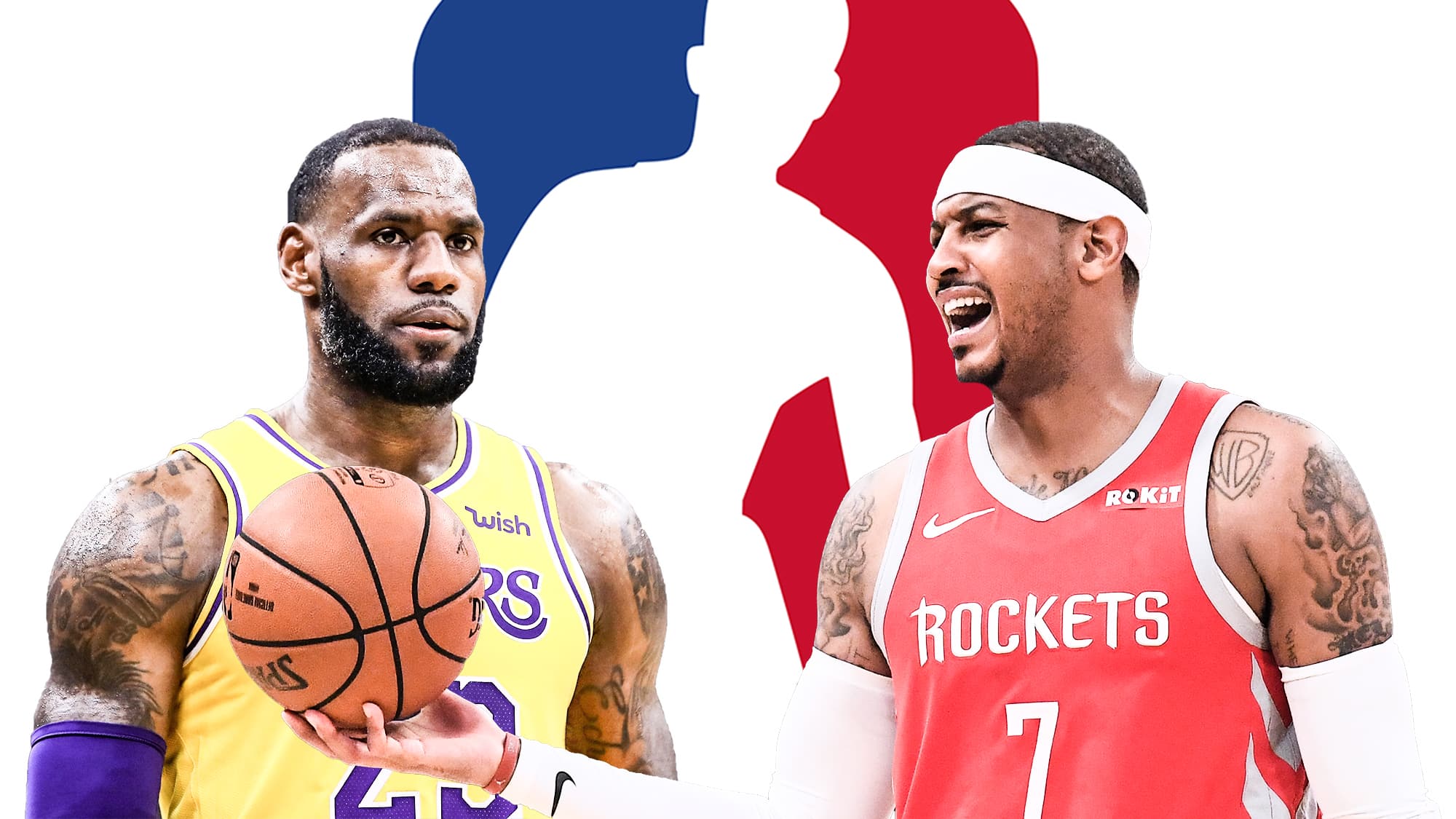 Carmelo Anthony joins LeBron James, Lakers with a title his only goal