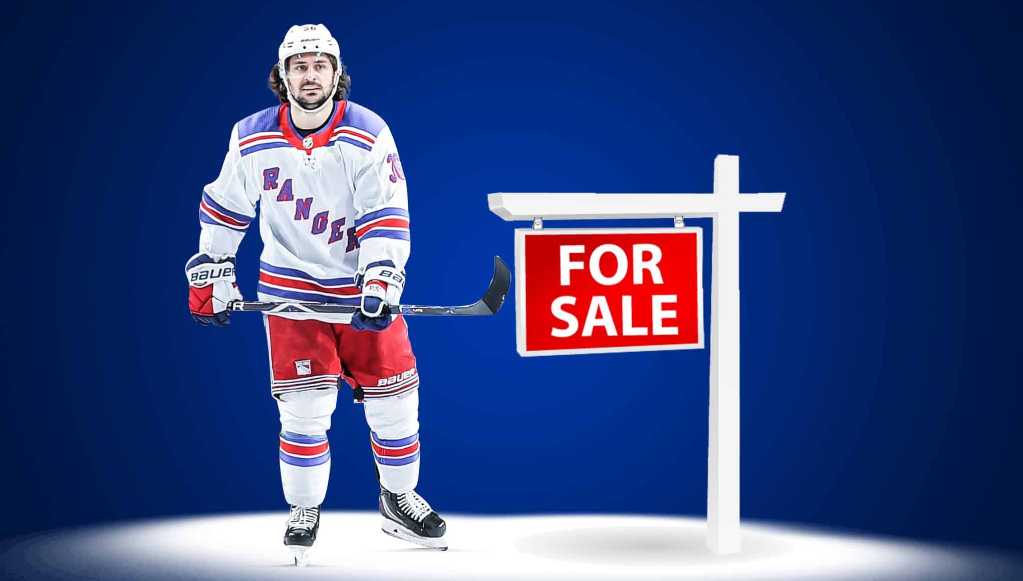 Mats Zuccarello New York Rangers NHL Fanatics Breakaway Home